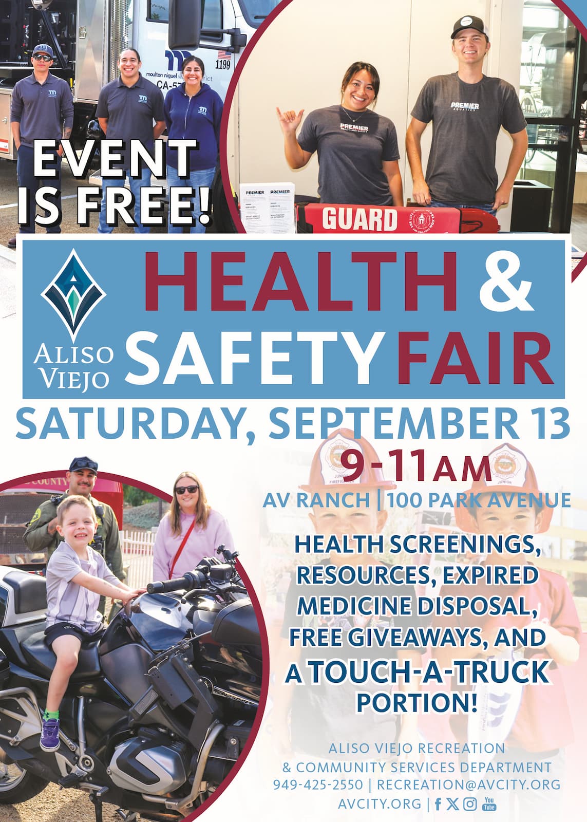 Health & Safety Fair 2025 Flyer